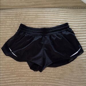 Lululemon Athletica Black Athletic Shorts